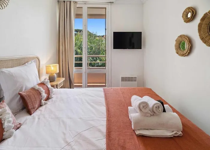 Apartment 2br 4p - Balcony & 5min To Saint-Tropez